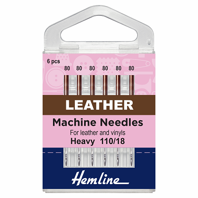 H104.110 Leather Point Size 110/18 Sewing Machine Needle